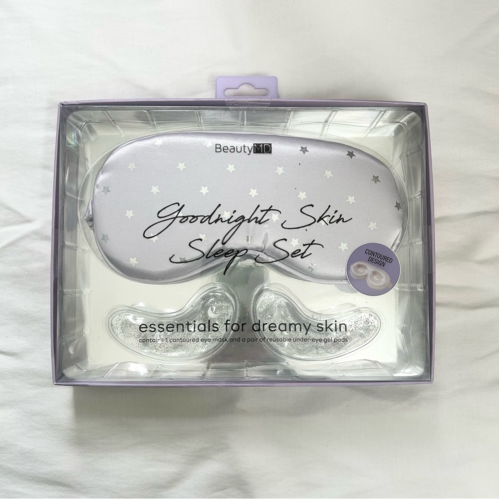 Sleep mask and eye patches